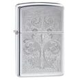 thumbnail image 1 of Zippo Lighter: Ornate Design Engraved - High Polish Chrome 78498, 1 of 3