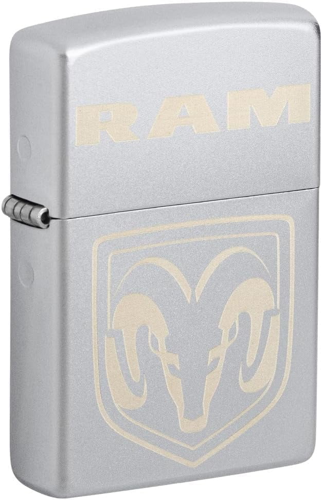 Zippo Lighter - Personalized Custom Message Engrave Ram 48763