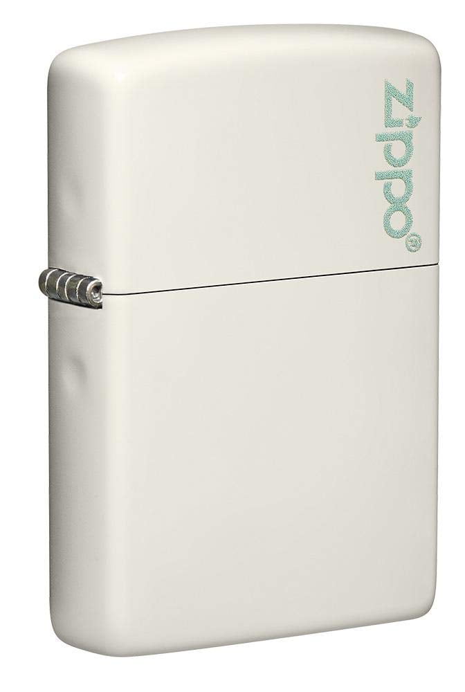Zippo Lighter - Personalized Custom Message Engrave on Classic with Zippo Logo Windproof Lighter (Glow in The Dark #49193ZL)