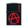thumbnail image 1 of Zippo Lighter - Personalized Custom Message Engraved on Backside for Special Designs Windproof Lighter (Anarchy A Logo Z5221), 1 of 7