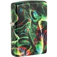 thumbnail image 1 of Zippo Lighter - Personalized Customize Message Engrave on Backside for Geometric Patterns (Glow in The Dark 48774), 1 of 7