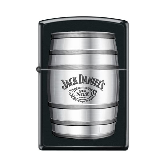 Zippo Lighter - Personalized Customize Message Engrave on Backside for Jack Daniel's Design (Barrel #Z5318)