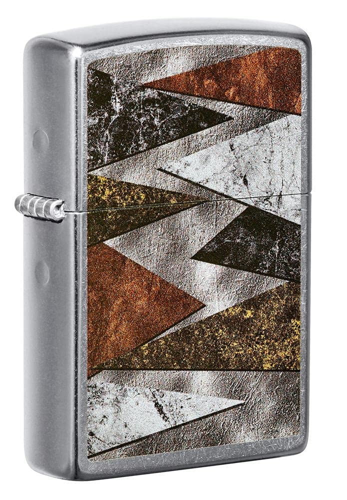 Zippo Lighter - Personalized Customize Message Engrave on Backside for Pattern Design #49669