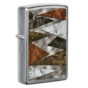Zippo Lighter - Personalized Customize Message Engrave on Backside for Pattern Design #49669