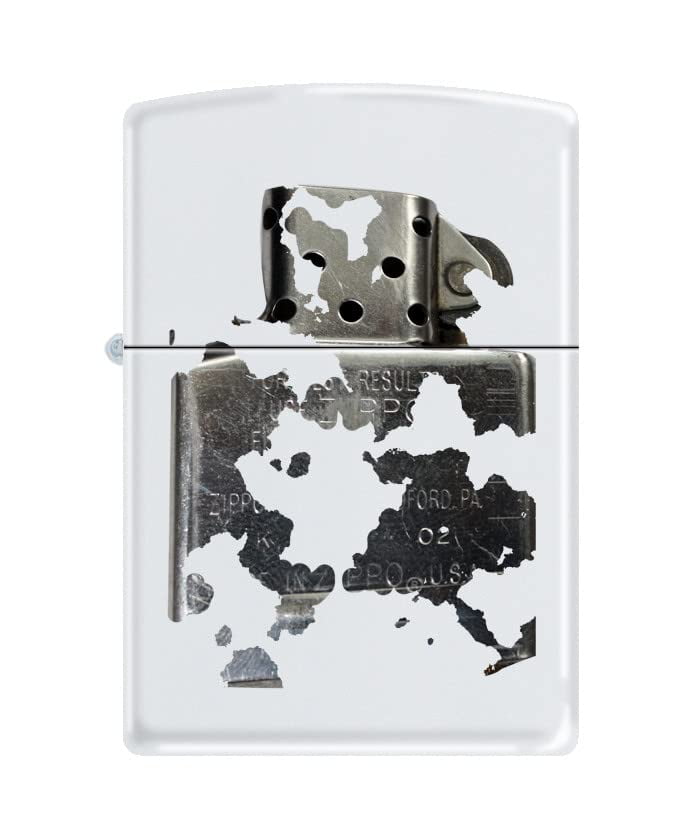 Zippo Lighter - Personalized Customize Message Engrave on Backside for Zippo Brand Design Logo Lighter (Zippo Insert #Z5484)