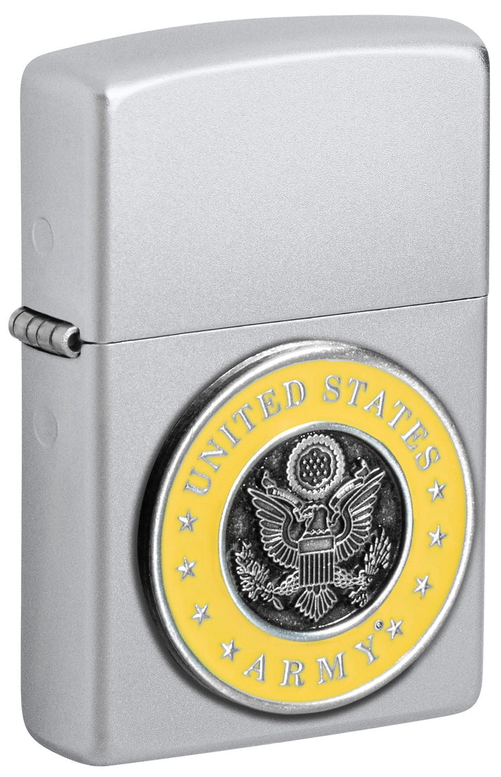 Zippo Lighter - Personalized Message Engrave United States Army Emblem Art 48977
