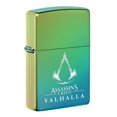 thumbnail image 1 of Zippo Lighter - Personalized Message Engraved on Backside for Assassin's Creed Windproof Zippo Lighter (Assassin's Creed Valhalla High Polish Teal 49530), 1 of 7