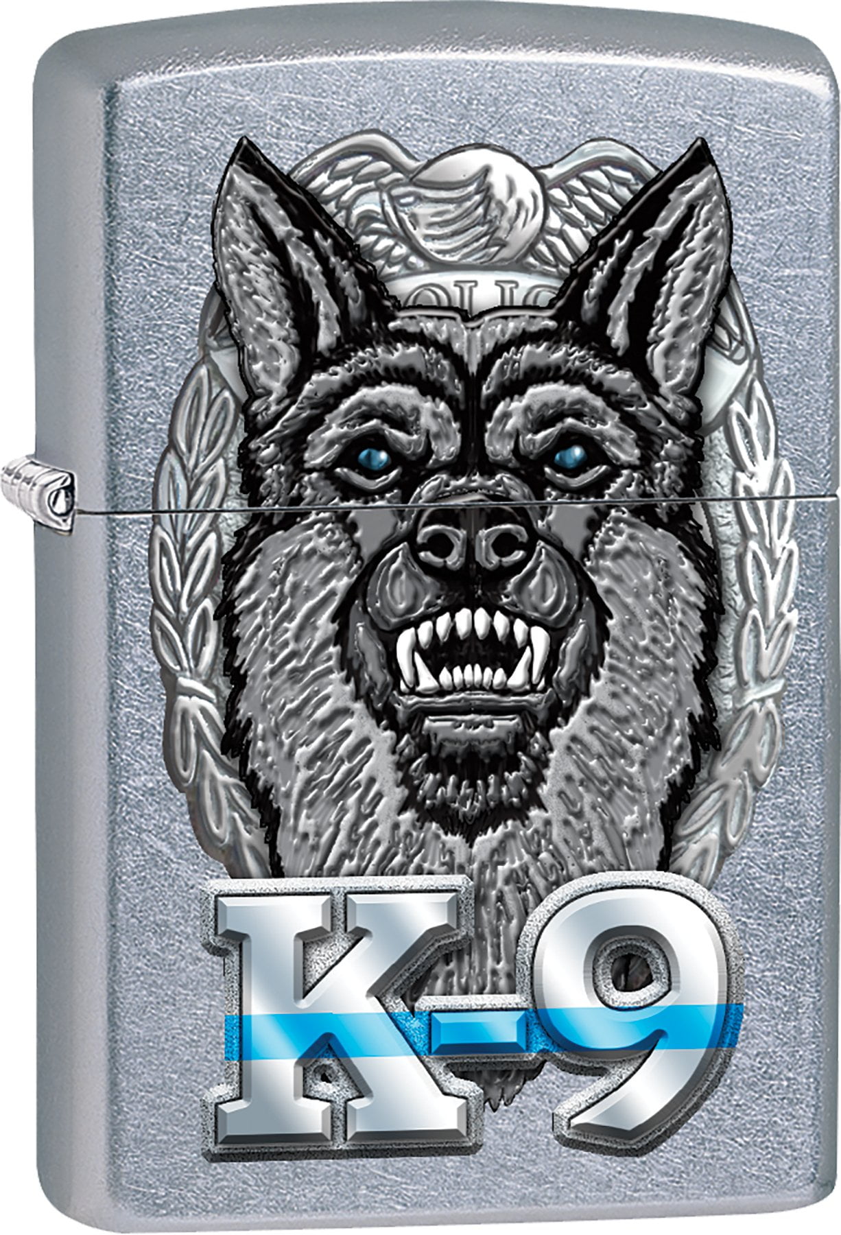 Zippo Lighter - Personalized Message Engraved on Backside Animals Windproof Lighter K-9#Z553
