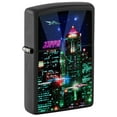 thumbnail image 1 of Zippo Lighter-Personalized Message Engraved on Backside Customized for USA City and States Windproof Lighter (Cyber City #48506), 1 of 7