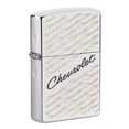 thumbnail image 1 of Zippo Lighter - Personalized Message Engraved on Backside for Chevy Chevrolet Windproof Lighter (Brushed Chrome 49305), 1 of 10