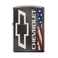 thumbnail image 1 of Zippo Lighter - Personalized Message Engraved on Backside for Chevy Chevrolet Windproof Lighter (Chevrolet USA Flag #Z5359), 1 of 10