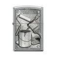 thumbnail image 1 of Zippo Lighter - Personalized Message Engraved on Backside for Tradesman or Craftsman Maintenance Worker Specialist (Painter #Z5167), 1 of 7