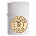 thumbnail image 1 of Zippo Lighter - Personalized Message Engraved on Backside for U.S. Air Force (Brush 280AFC), 1 of 8