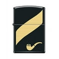 thumbnail image 1 of Zippo Lighter- Pipe Design Pipe Insert Windproof Lighter (Street Chrome #Z5548), 1 of 6