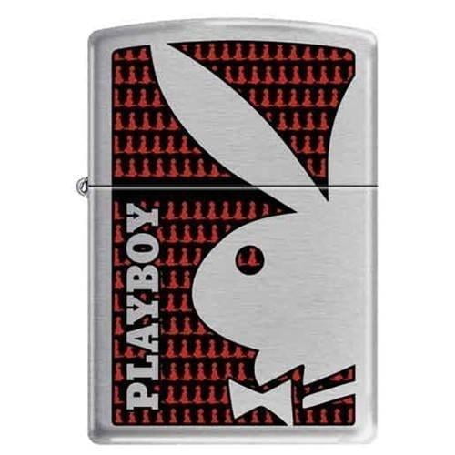 Playboy Chest Street Chrome Zippo Windproof Lighter - American Made With Lifetime Guarantee