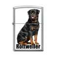 thumbnail image 1 of Zippo Lighter-Rottweiler Street Chrome Windproof Lighter #Z5370, 1 of 6