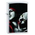 thumbnail image 1 of Zippo Lighter- Skull Design Windproof Lighter (Vampire Dracula Z5002), 1 of 6