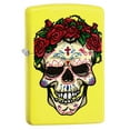 thumbnail image 1 of Zippo Lighter - Skull Roses Design, 1 of 4