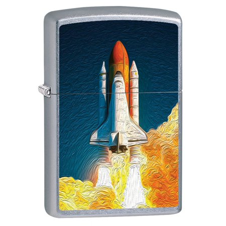 Zippo Lighter: Space Shuttle Launch - Street Chrome 80865