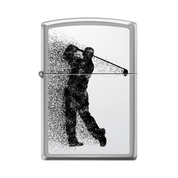 Zippo Lighter- Sports Game Soccer Football Tennis Golf Ski Windproof Lighter (Golf Player Z5188)