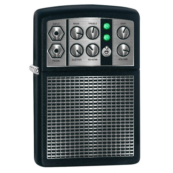 Zippo Lighter: Stereo Amplifier - Black Matte