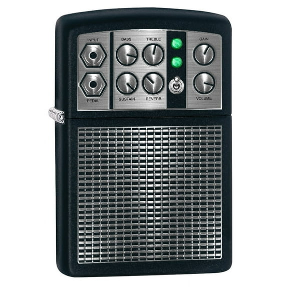 Zippo Lighter: Stereo Amplifier - Black Matte