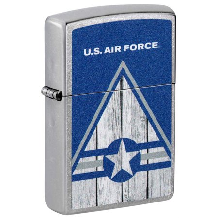 Zippo Lighter: U.S. Air Force Logo - Street Chrome 81251