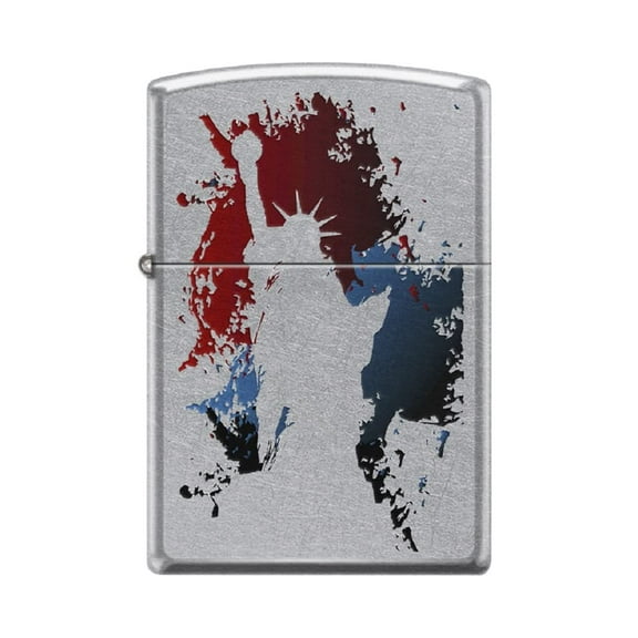Zippo Lighter-USA City and States New York Windproof Lighter (Statue of Liberty #Z6011)