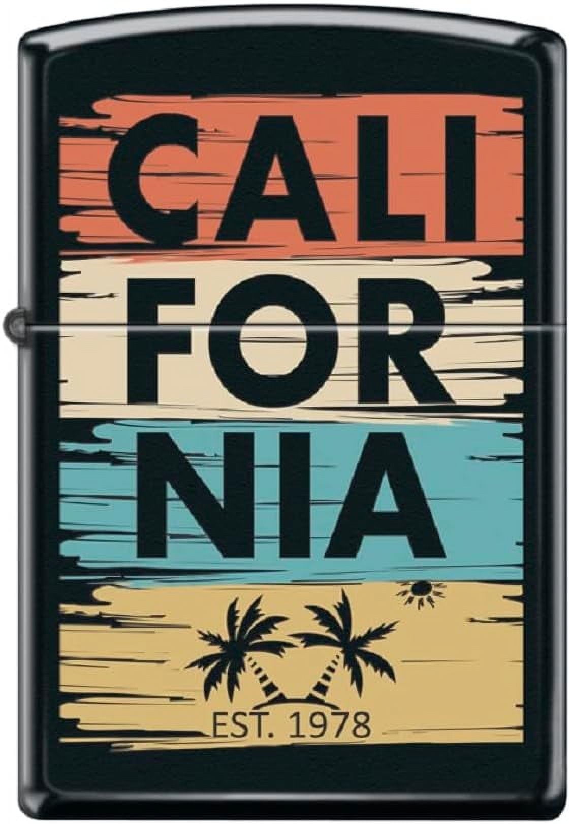 Zippo Lighter-USA City and States Windproof Lighter (California #Z6024)