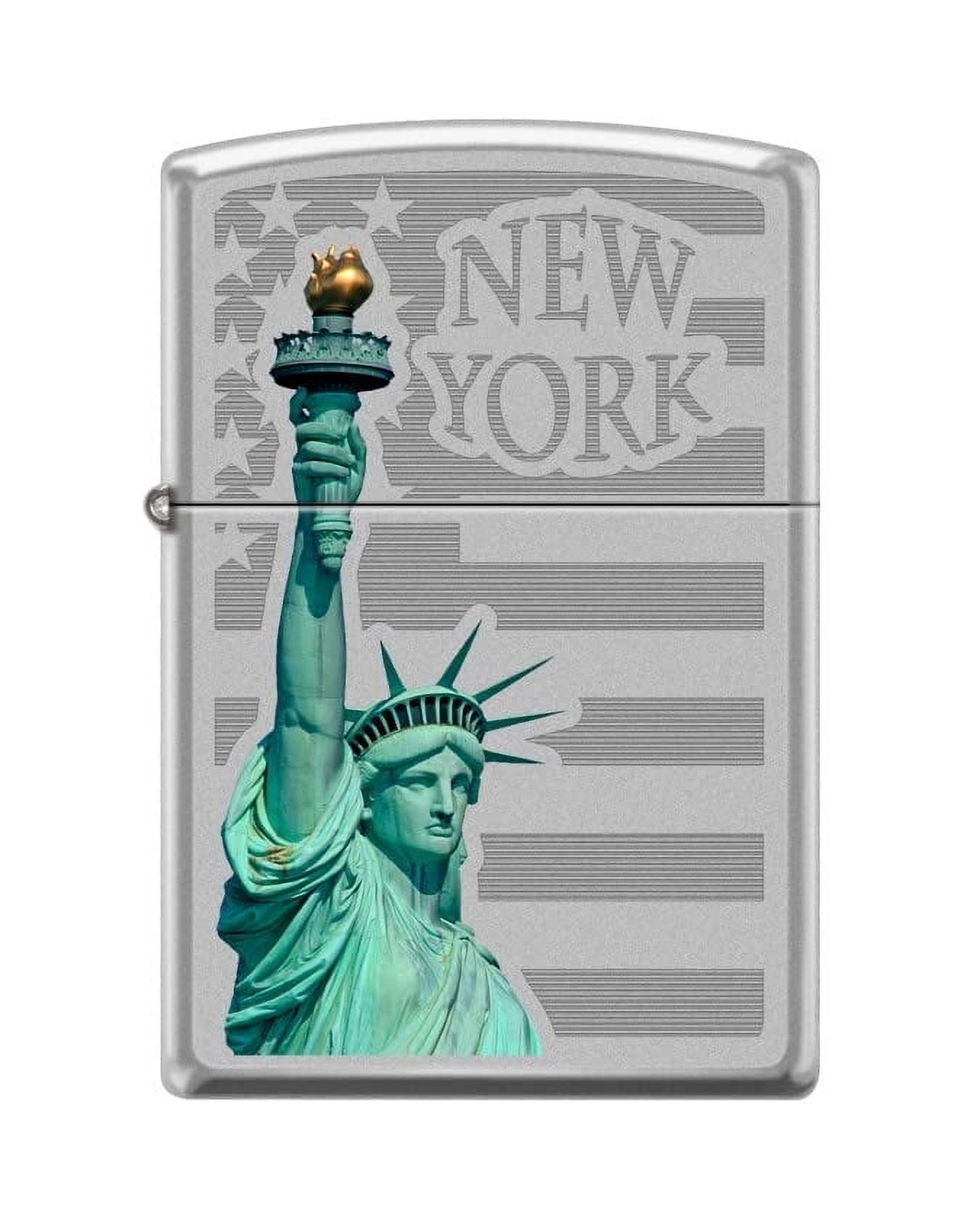 Zippo Lighter-USA City and States Windproof Lighter (Statue Zippo Lighter-USA City and States Windproof Lighter (Statue