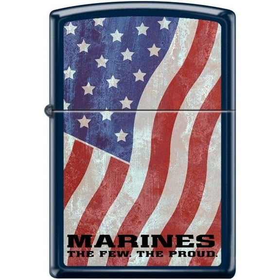Zippo Lighter- USMC Marine Corps Navy Matte Windproof Lighter #Z5238