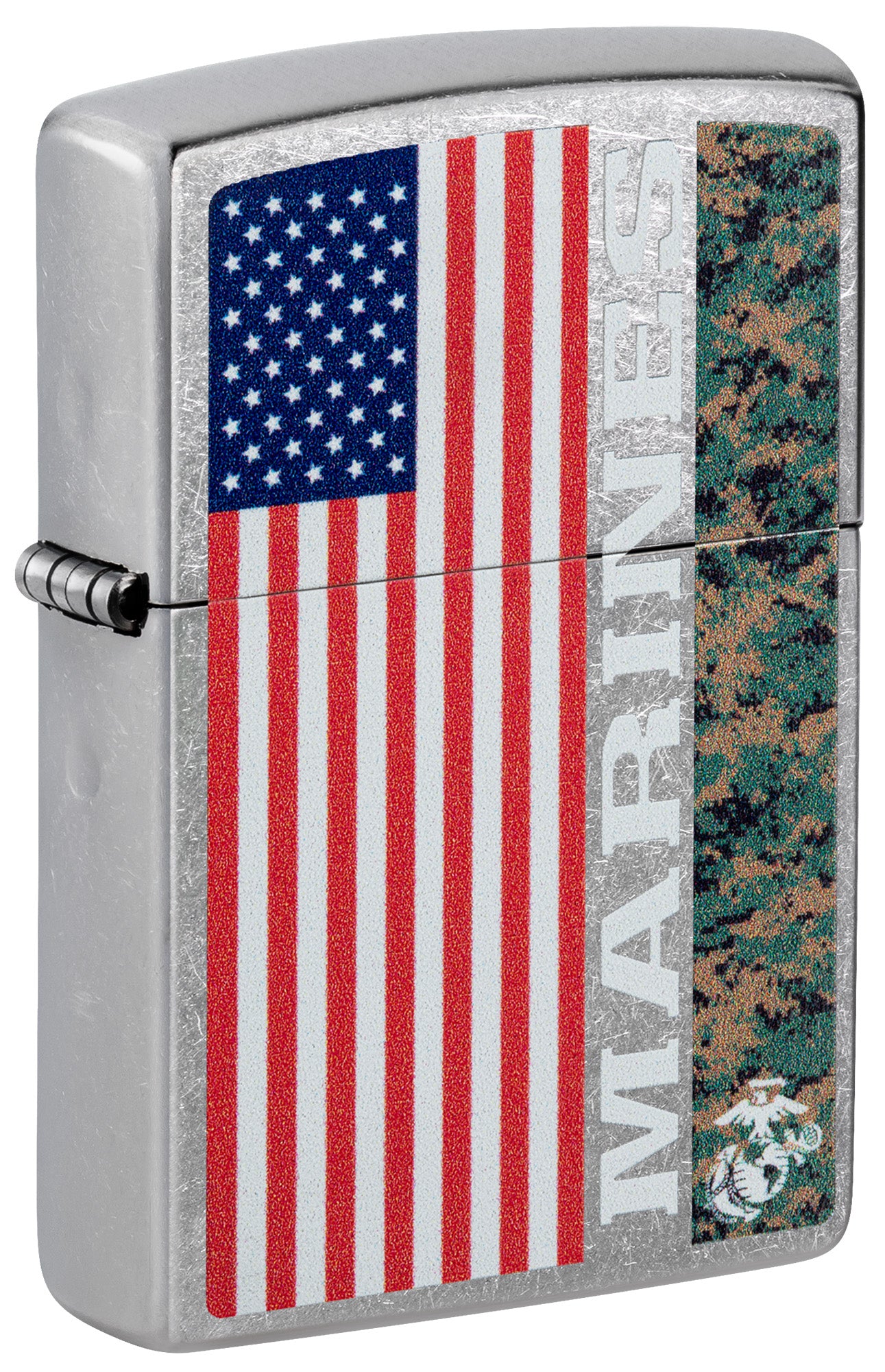 Zippo Marines Chrome Marine USMC - Corps Lighter Lighter: Logo 