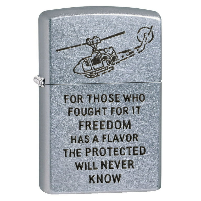 Rare ARVN Vietnam War Zippo Lighter USMC Parachute