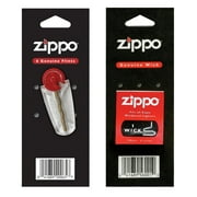 Zippo Lighter Wick & Flint Card Value Pack