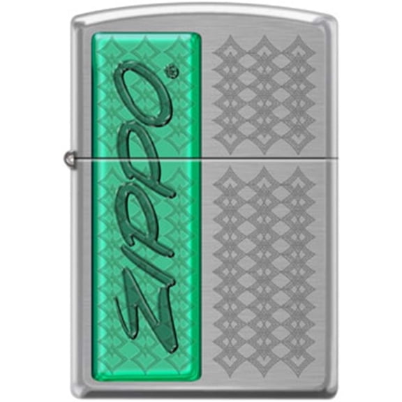 Zippo Lighter - Zippo Logo Rotary Engraving