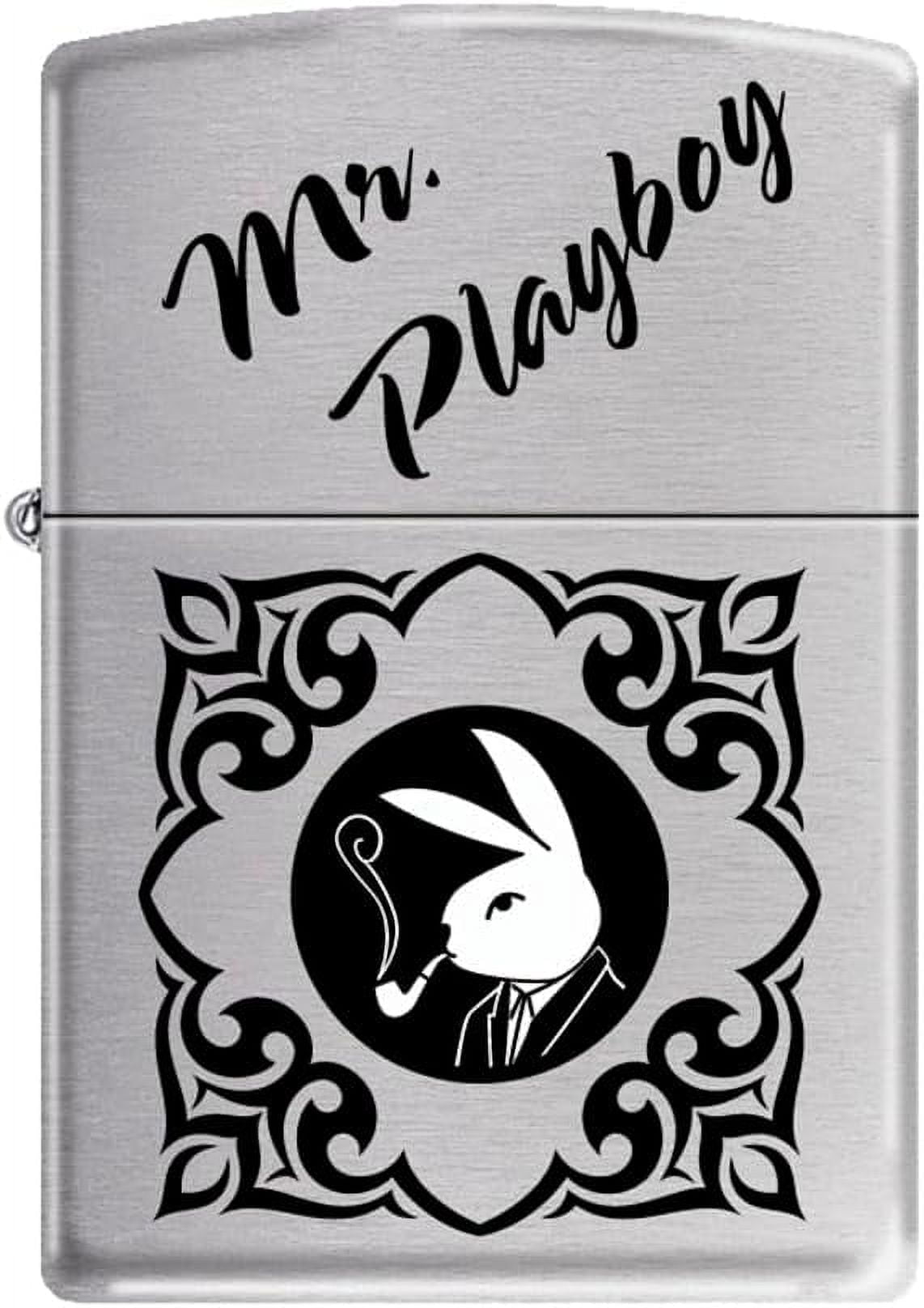 Zippo Lighter -for Playboy Rabbit Head Design Bunny Windproof Mr.Playboy Z5555