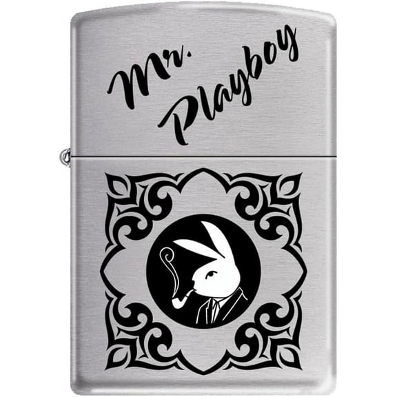 Zippo Lighter -for Playboy Rabbit Head Design Bunny Windproof Mr.Playboy Z5555