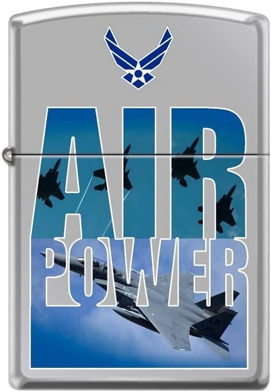 Zippo Lighter -for U.S. Air Force USAF Eagles Jets Airplanes Fighters #Z5358