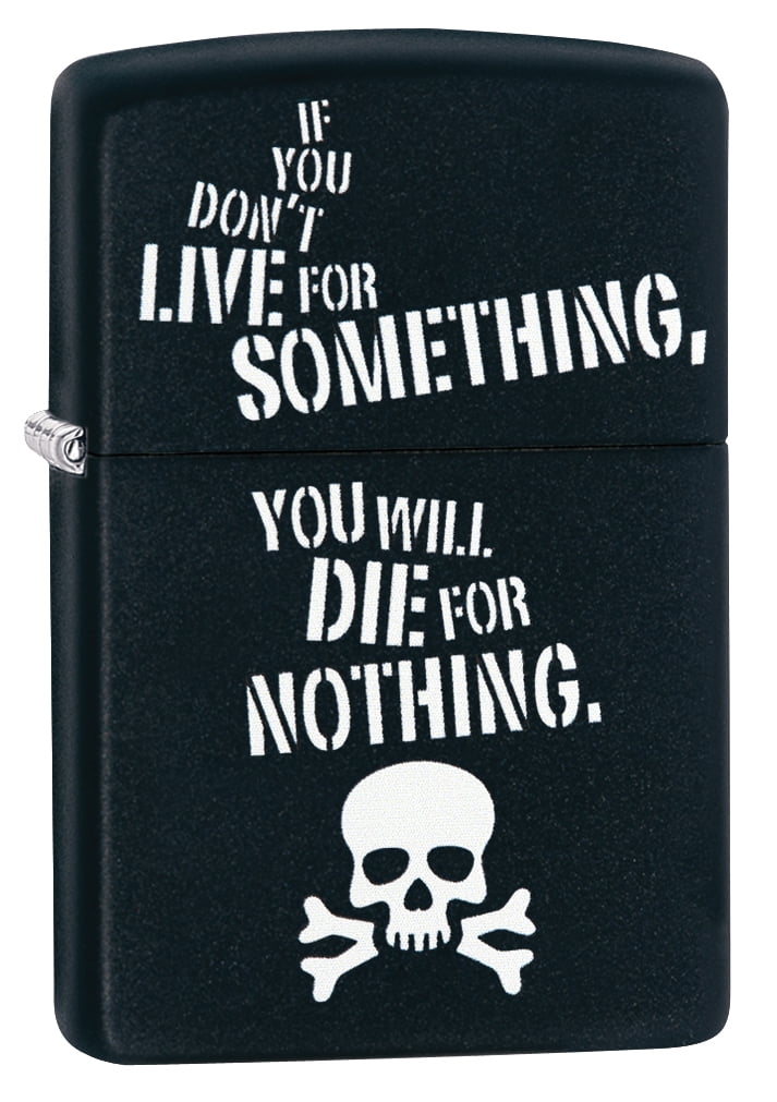 Zippo Live For Something