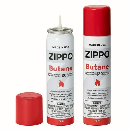 Zippo Manufacturing Company 42 g Butane Lighter Fluid (2 Pack)