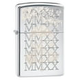 thumbnail image 1 of Zippo Mask 2020 Design High Polish Chrome Pocket Lighter, 1 of 7