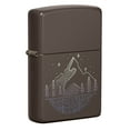 thumbnail image 1 of Zippo Mountain Design Brown Pocket Lighter, 1 of 7
