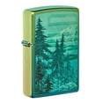 thumbnail image 1 of Zippo Mountain Design High Polish Teal Pocket Lighter, 1 of 7