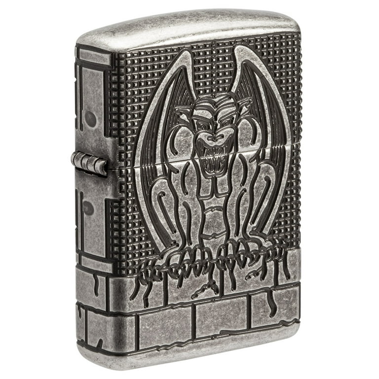 模型製作用品 Zippo LITGHTER HISTORICCAR COLLECTION Zippo Armor Case Carp Limited Edition Antique Brass 3-sides