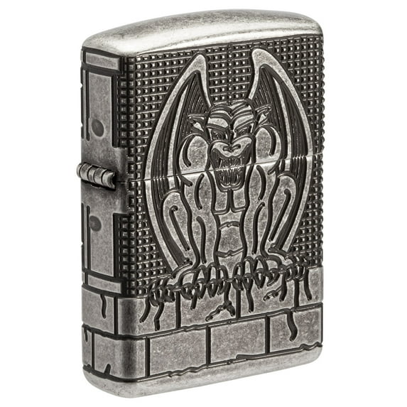 Zippo Mythical Lighters Silver