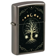 Zippo Mystic Nature Design Black Ice Pocket Lighter