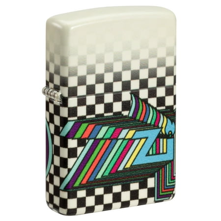 Zippo Nostalgia Design 540 Color Glow in the Dark Pocket Lighter