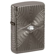 Zippo Pattern Armor Black Ice Pocket Lighter