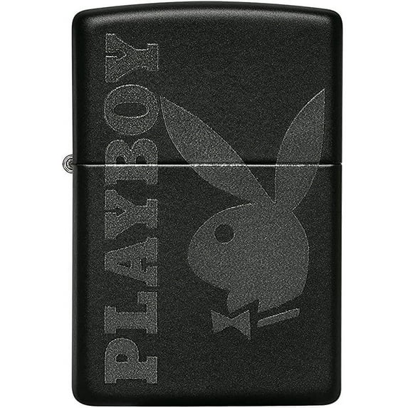 Zippo Playboy Black Matte Windproof lighter 49342