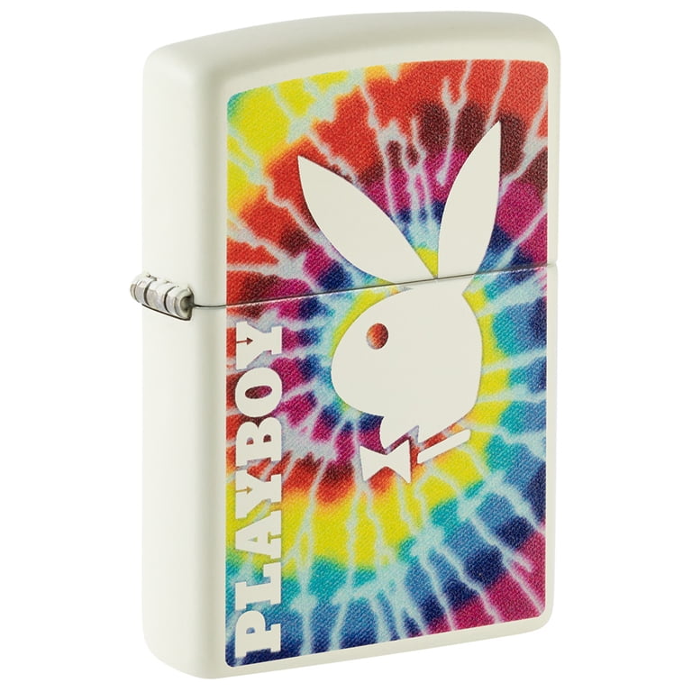 Zippo Playboy Tie-Dye Glow In the Dark Pocket Lighter - Walmart.com